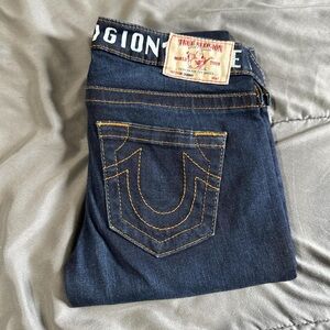 True Religion Women’s Dark Blue Skinny Jeans